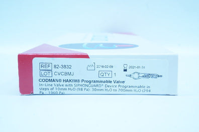 Codman 82-3832 Hakim Programmable Valve (x)